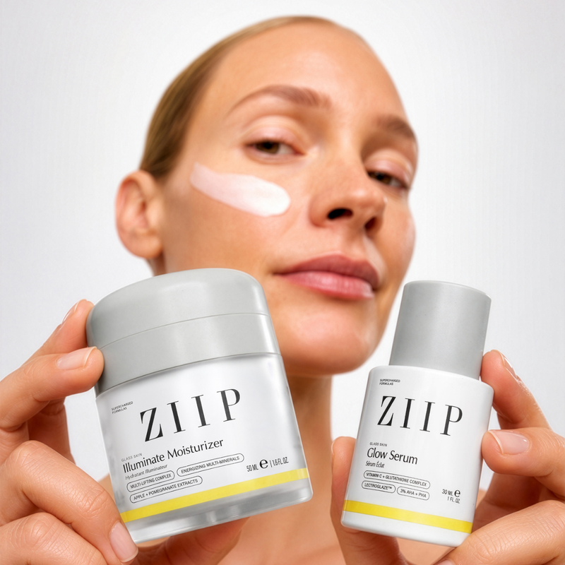 ZIIP HALO Glass Skin Routine