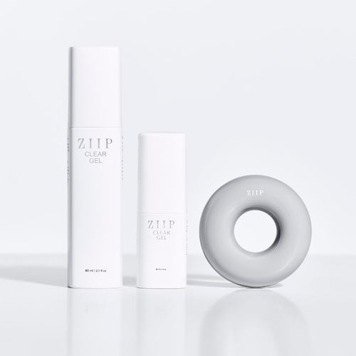 ZIIP DOT Grey & Clear Gel